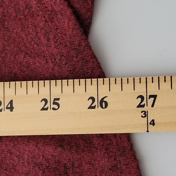 Bobeau Lot of 2 Green & Cranberry Knit Sweaters Women Size S - Picture 6 of 9